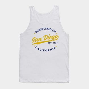 Vintage San Diego America's Finest City California USA Tank Top